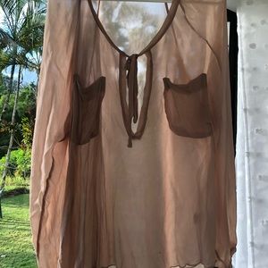 Seneca Rising brand 100% rayon blouse.